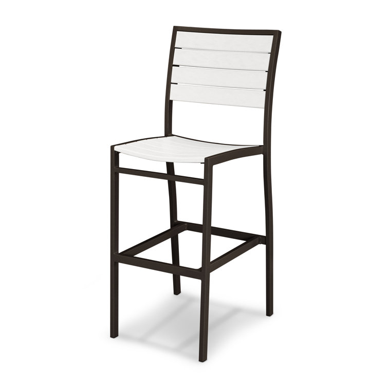 POLYWOOD® Euro 30" Patio Bar Stool & Reviews Wayfair